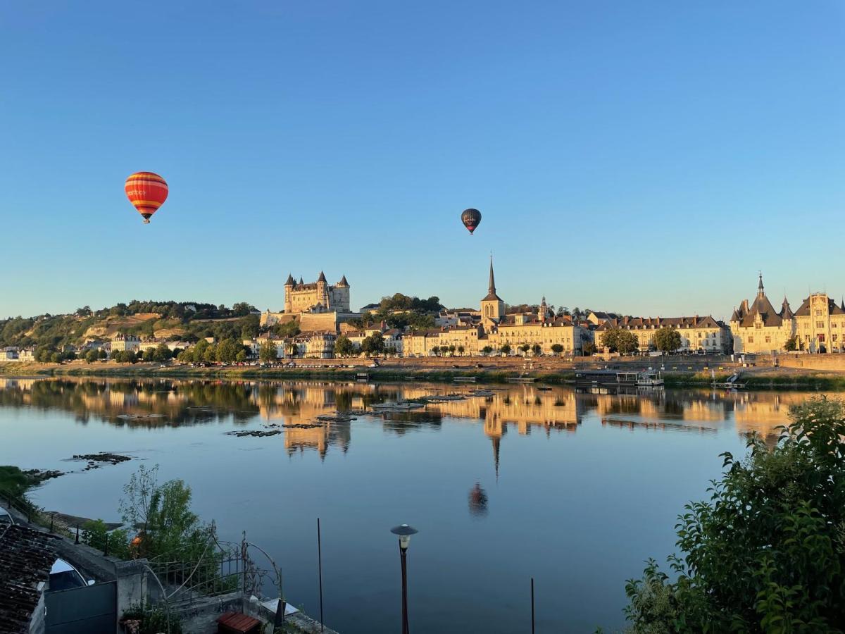 Centre Ville Terrasse Et Vue Chateau Saumur Eksteriør bilde
